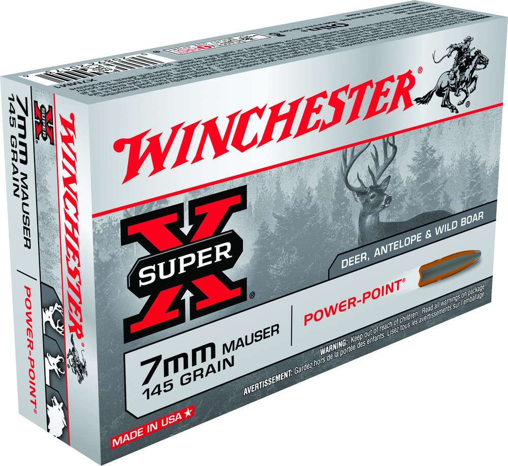 Ammunition Winchester Ammunition Ready Series 7x57mm 7MM MAUSER (7X57) 145GR PWR-PNT